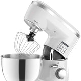 BLACK+DECKER 1000W 4L Kitchen Stand Mixer Machine Stainless Steel Bowl With 6 Speed Settings, To Beat Emulsify Knead Whip Cream With Multiple Accessories For Baking& Cooking SM1000-B5 2 Years Warranty