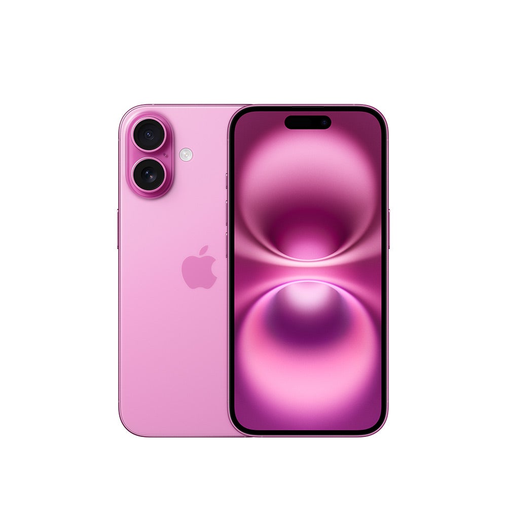 Apple iPhone 16 Smartphone, Pink, 256 GB